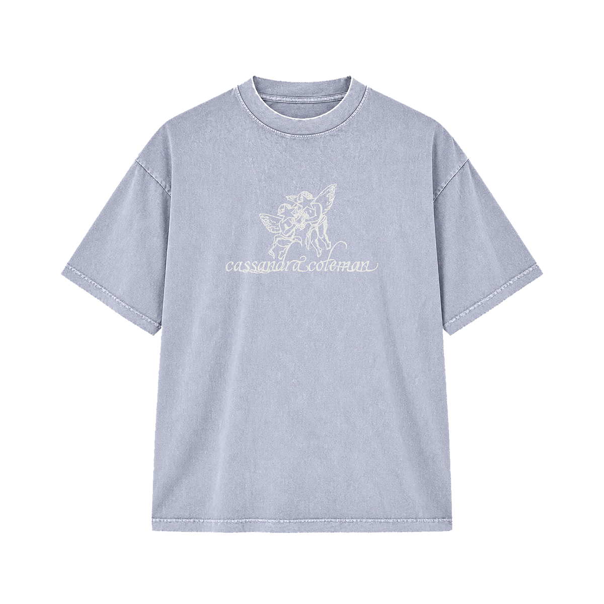 Cherub Tee (Ice Gray)
